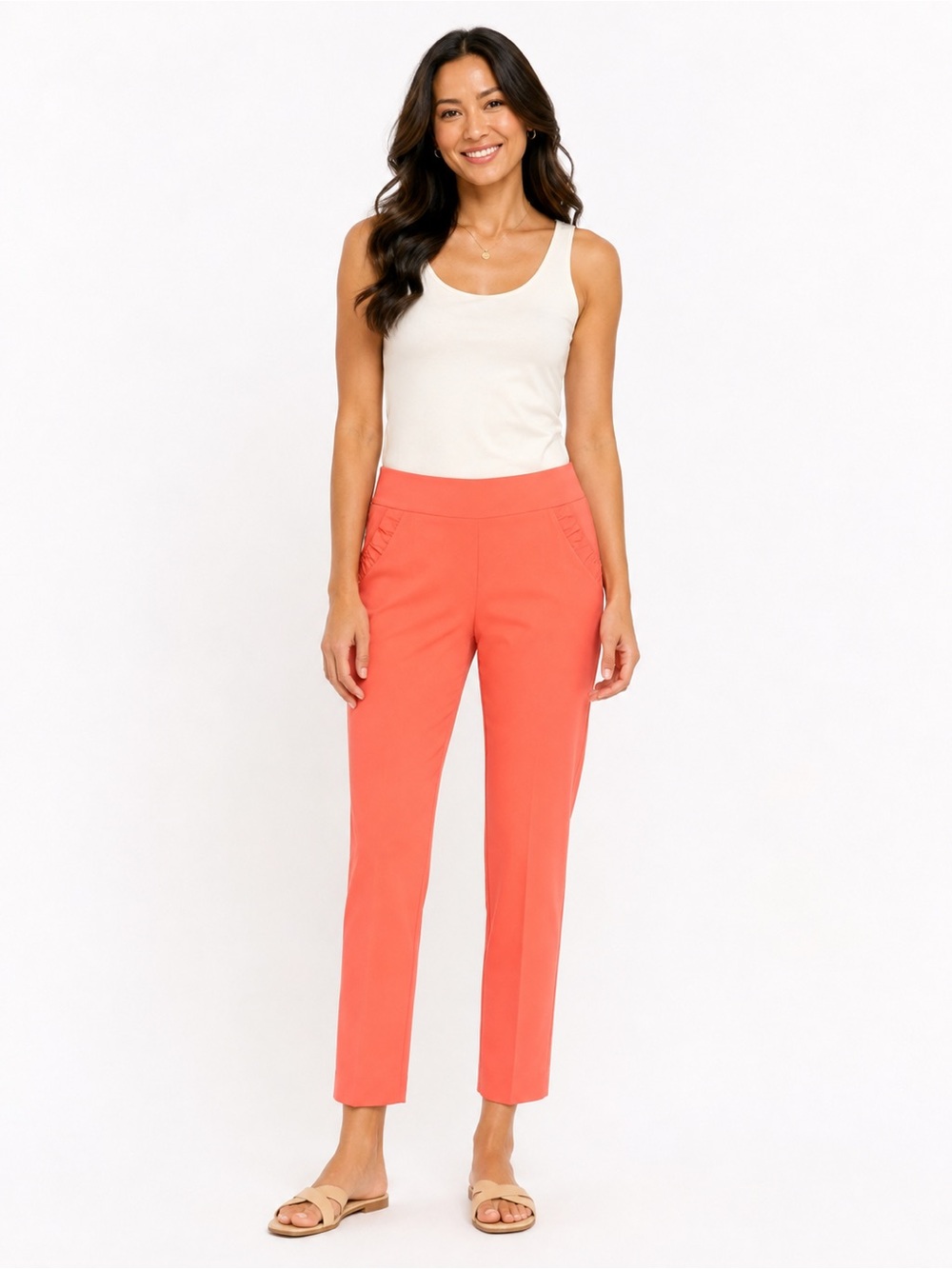 Hope &‎ Harlow Coral dress pants, Size S
